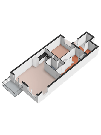 Floorplan - Prins Willem Alexanderstraat 17, 3751 DL Bunschoten-Spakenburg